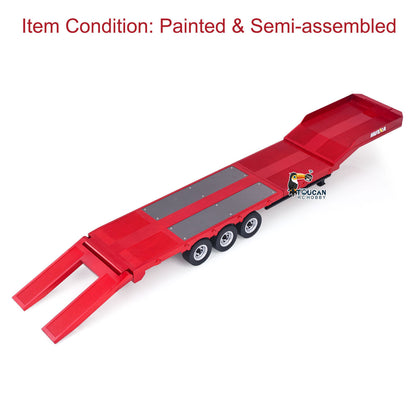  1/18 HUINA 1502 RC Flatbed Trailer Without Light System No LEDs Installed