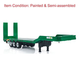 1/18 RC Semi Trailer HUINA 1502 Electric Support Legs Deployed Close Up