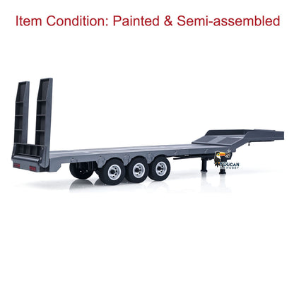 1/18 RC Flatbed Trailer HUINA 3.7V LiPo Battery and USB Charging Cable Included