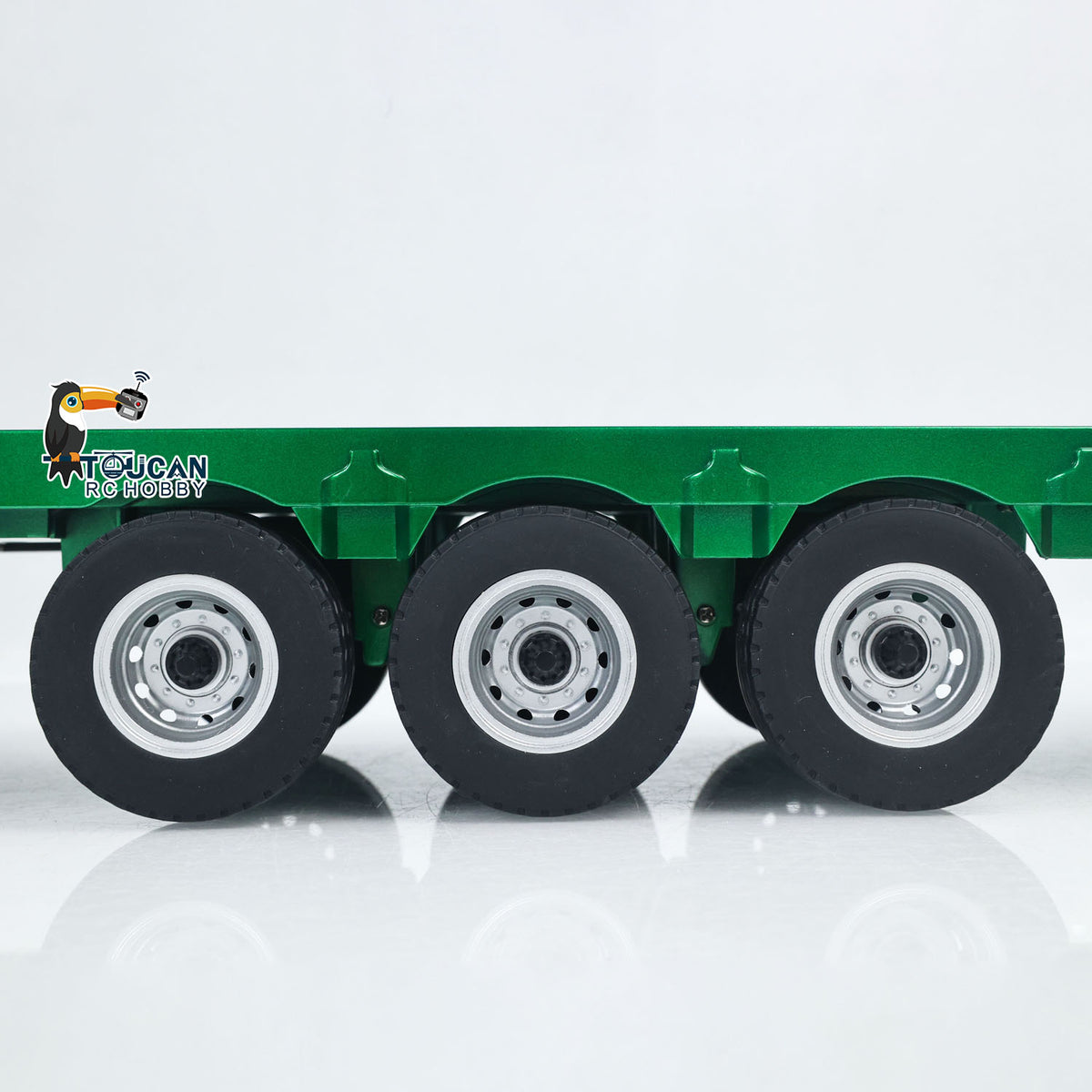 1/18 RC Trailer HUINA 1502 73.5cm Overall Length Flatbed Surface Texture