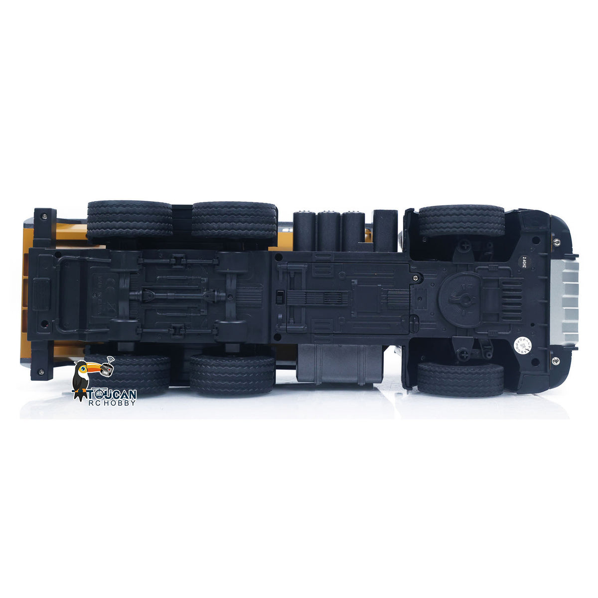 1/14 RC Dump Truck HUINA 1573 Roof Flowing Lights Night Illumination Effect