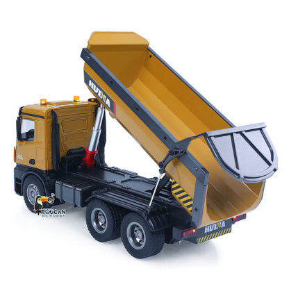 1/14 RC Tipper Truck HUINA 1573 7.2V LiPo Battery and USB Charging Cable Included