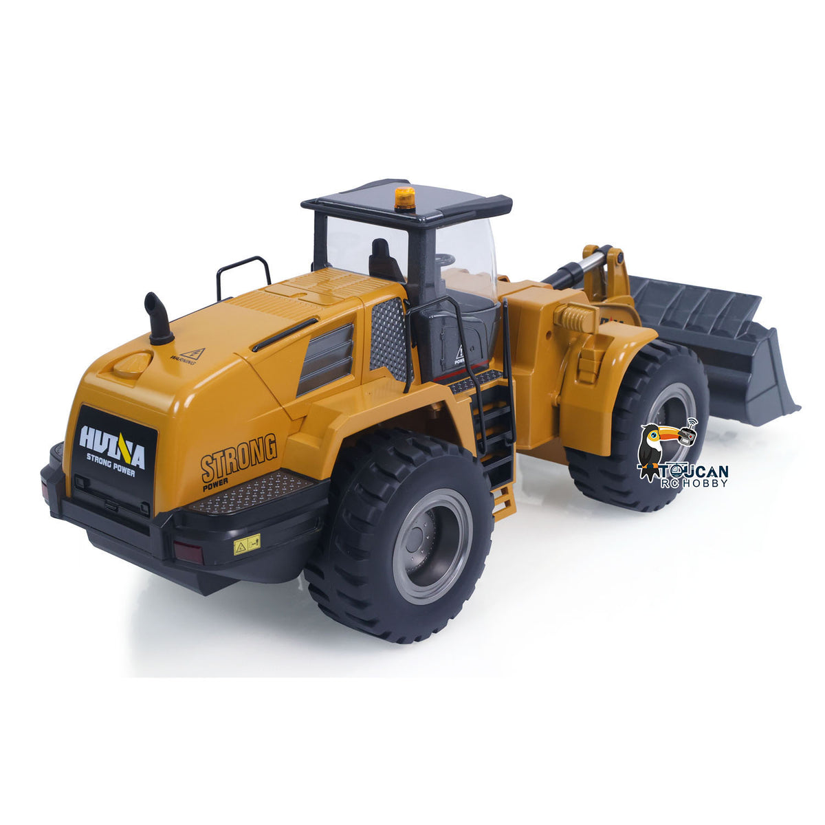 1/14 RC Loader HUINA 1583 LED Headlights Night Operation Illumination Demo