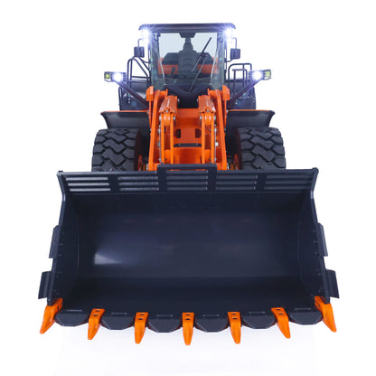 1/14 RC construction loader rear view with sound and light system