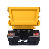 JDM 219 Metal 1/14 Dump Truck U-Bucket Hydraulic 10x10 with 3-Speed Transmission and 15KG Load Capacity featuring FS-i6S Transmitter Lights Sound and Battery
