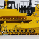 1/14 JDM 575 Metal RC Bulldozer Stainless Steel Aluminum Brass Material Rear Angle