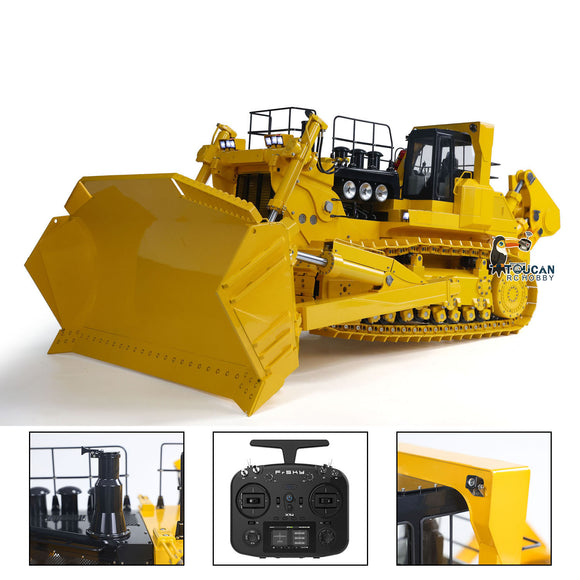 JDM Metal 1/14 RC Hydraulic Bulldozer 575 Construction Vehicle