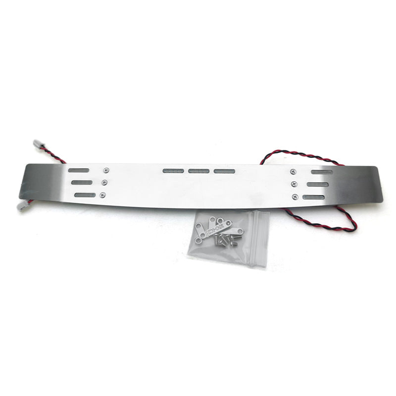 Grad Metall Sonnenblende Sonnenschirm W/Licht Lampe für 770S 56368 1/14 Skala RC Traktor Lkw Tamiya Autos Radio Control modell