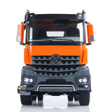 KABO 5801 Metal Plastic 1/14 Tractor Truck with Electric Lifting Dump Trailer and 2-Speed Transmission featuring Sound Light System and 2.4G Radio Battery Included