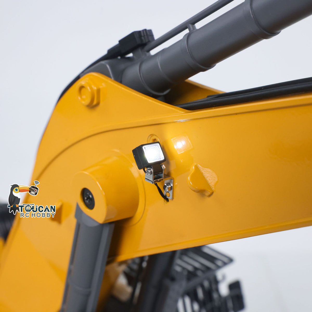 KABO 5901 Metal Plastic 1/18 Excavator 9.9KG Heavy Duty Electronic with 360-Degree Rotation and 2-Speed Track Drive including Sound Light Module and Remote Controller