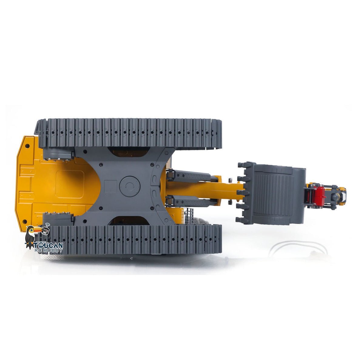 KABO 5901 Metal Plastic 1/18 Excavator 9.9KG Heavy Duty Electronic with 360-Degree Rotation and 2-Speed Track Drive including Sound Light Module and Remote Controller