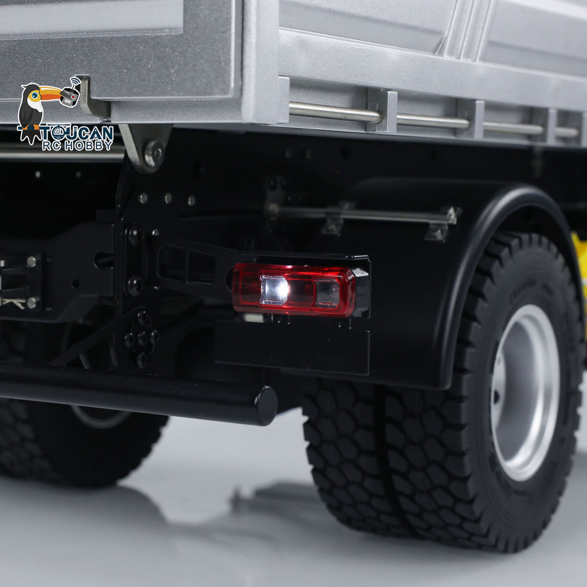 1/14 RC Tipper Truck 5701 Grey 2.4GHz Remote Controller And Receiver Included