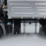 1/14 RC Dump Truck 5701 Grey 85mm Tires And Suspension Detail