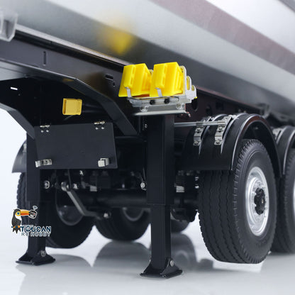 1/14 RC Tractor Truck Kabolite 5801 Front Approach Angle 23 Degrees Close Up