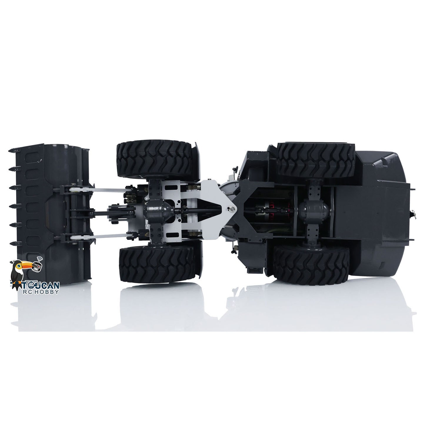 1/14 RC Metal Wheel Loader Liebherr 580 High Low Speed Brushless Motor