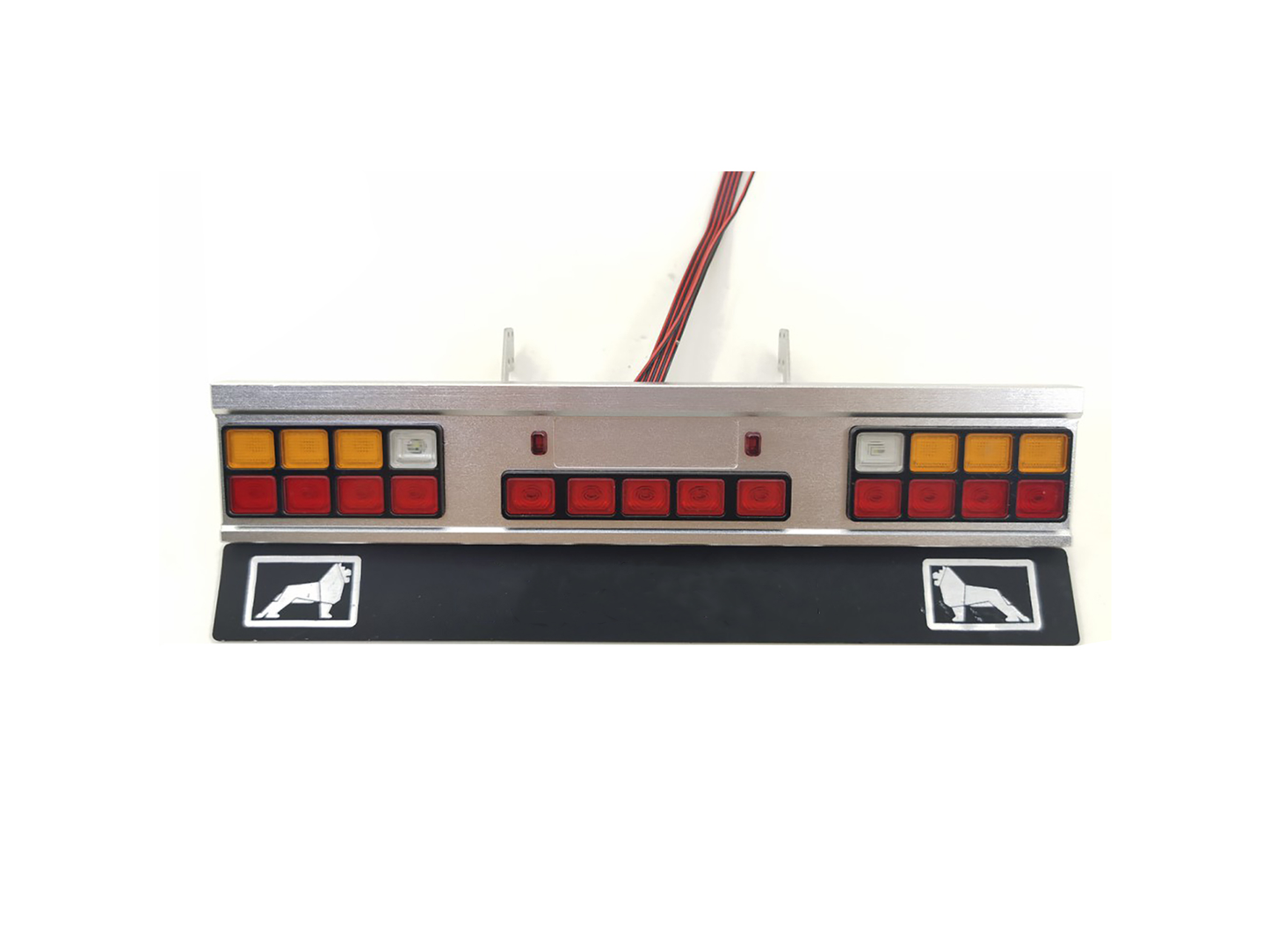 Grad 1/14 Skala Schwanz Strahl Led Rücklicht Fender DIY Für Tamiya Fernbedienung Traktor Lkw Auto Modell