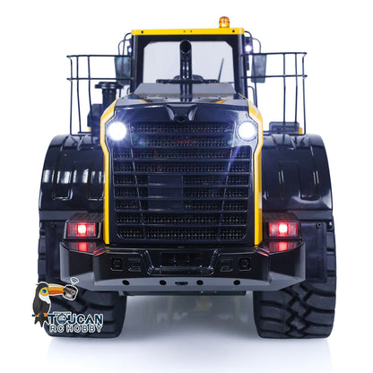 1/14 RC Hydraulic Loader MTM WA480 2-Speed Transmission High Low Shift Demonstration