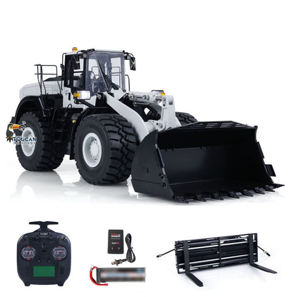 1/14 MTM WA480 Metal Wheel Loader with ST8 Remote Controller Side Profile