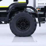 1/14 RC 4x4 Hydraulic Dump Truck MD-4x4 cab interior with steering wheel and seat details