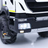 1/14 RC 4x4 Hydraulic Dump Truck MD-4x4 electric motor and ESC mounted on chassis