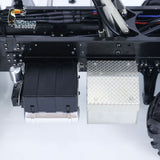 1/14 RC 4x4 Hydraulic Dump Truck MD-4x4 front grille and bumper with integrated LED lights