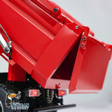 1/14 8x4 Hydraulic RC Dump Truck Hydraulic Cylinder Extended Maximum Tilt Angle