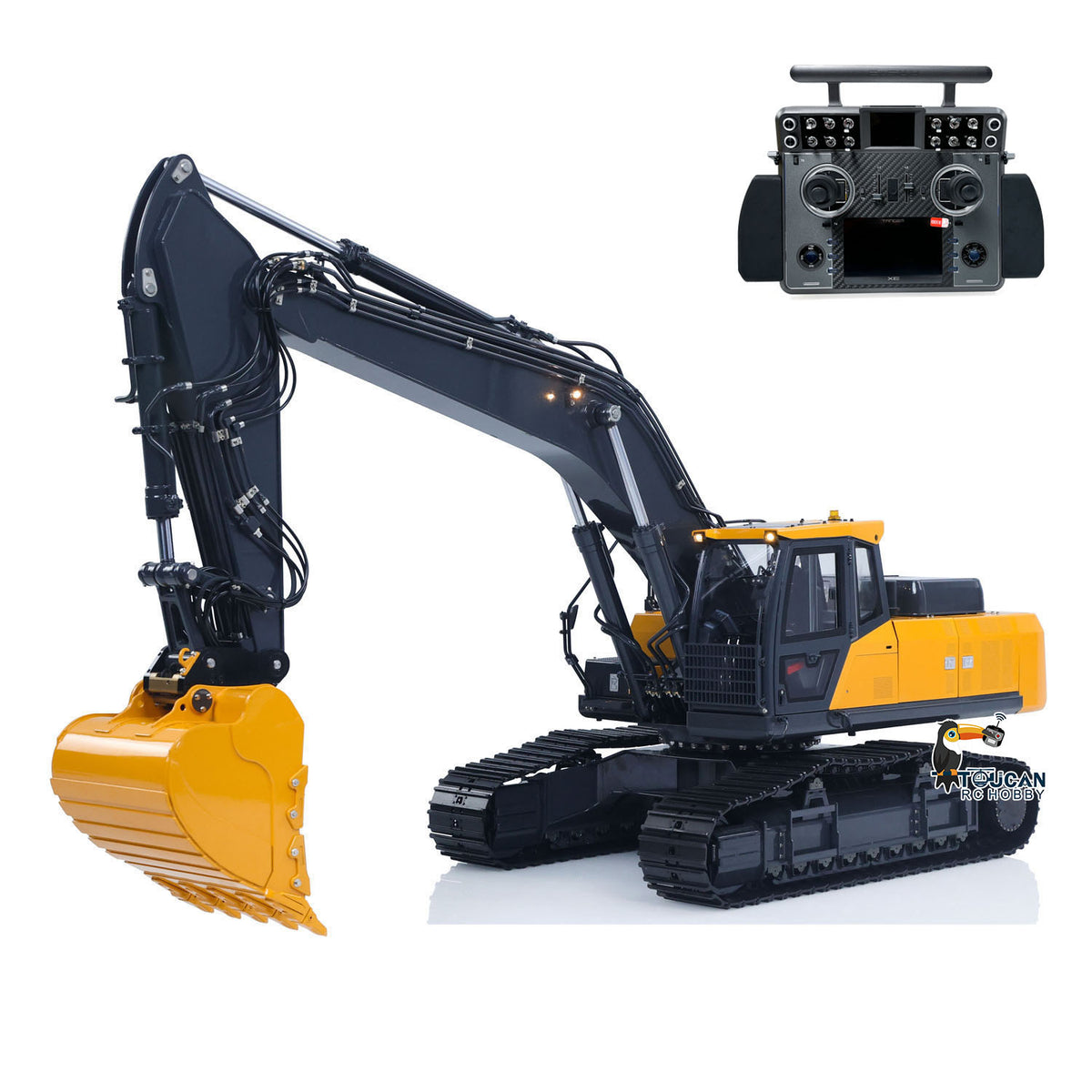 1/14 RC Hydraulic Crawler Excavator E400 Saber Edition 95 Percent Metal Components