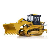 Top-down view of RC CAT963D hydraulic loader, 1:14 scale, factory paint, assembled with motor and ESC