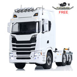 1/14 Scania 770S 6x6 RC Tractor Truck Metal Chassis 6x6 All-Wheel Drive System