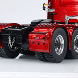 1/14 Scania 770S 6x6 RC Tractor Truck White Body Shell Side Profile with Stickers 