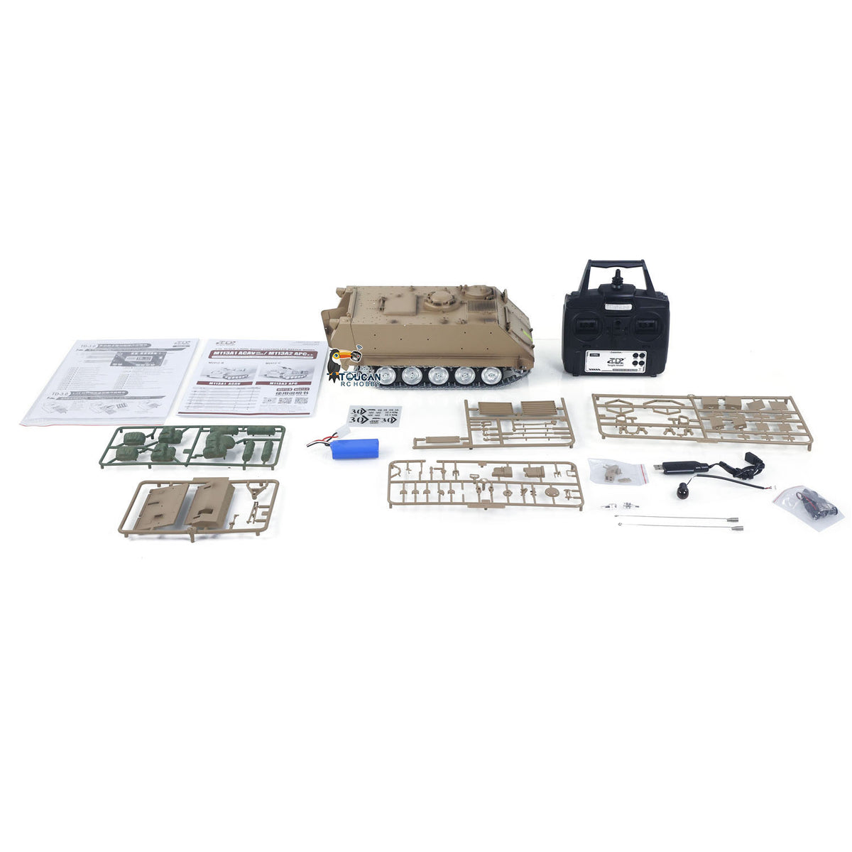 1/16 RC APC TD-M2412 mainboard (without BB shooting function) interior view