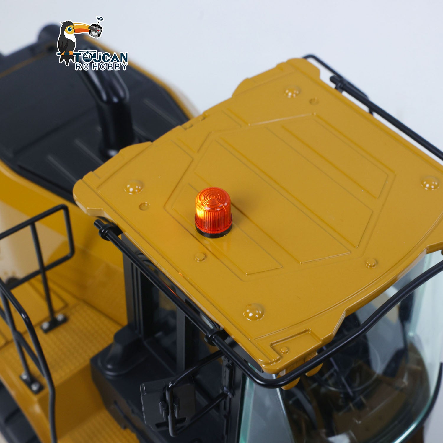 1/16 RC Loader K966 Metal cab interior with steering wheel and seat 