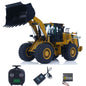 1/16 RC Loader K966 Metal front view with painted bucket and assembled body 