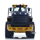 1/16 RC Loader K966 Metal right side profile showing hydraulic cylinder and exhaust