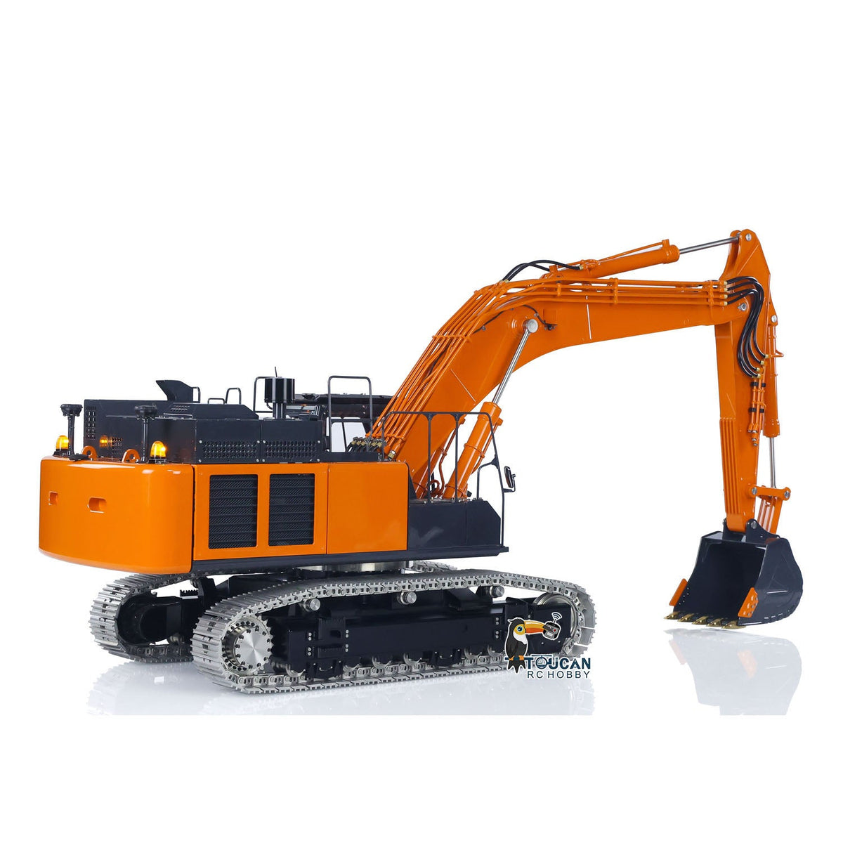 LESU Metal 1/14 RC Hydraulic Excavator Aoue ZX490