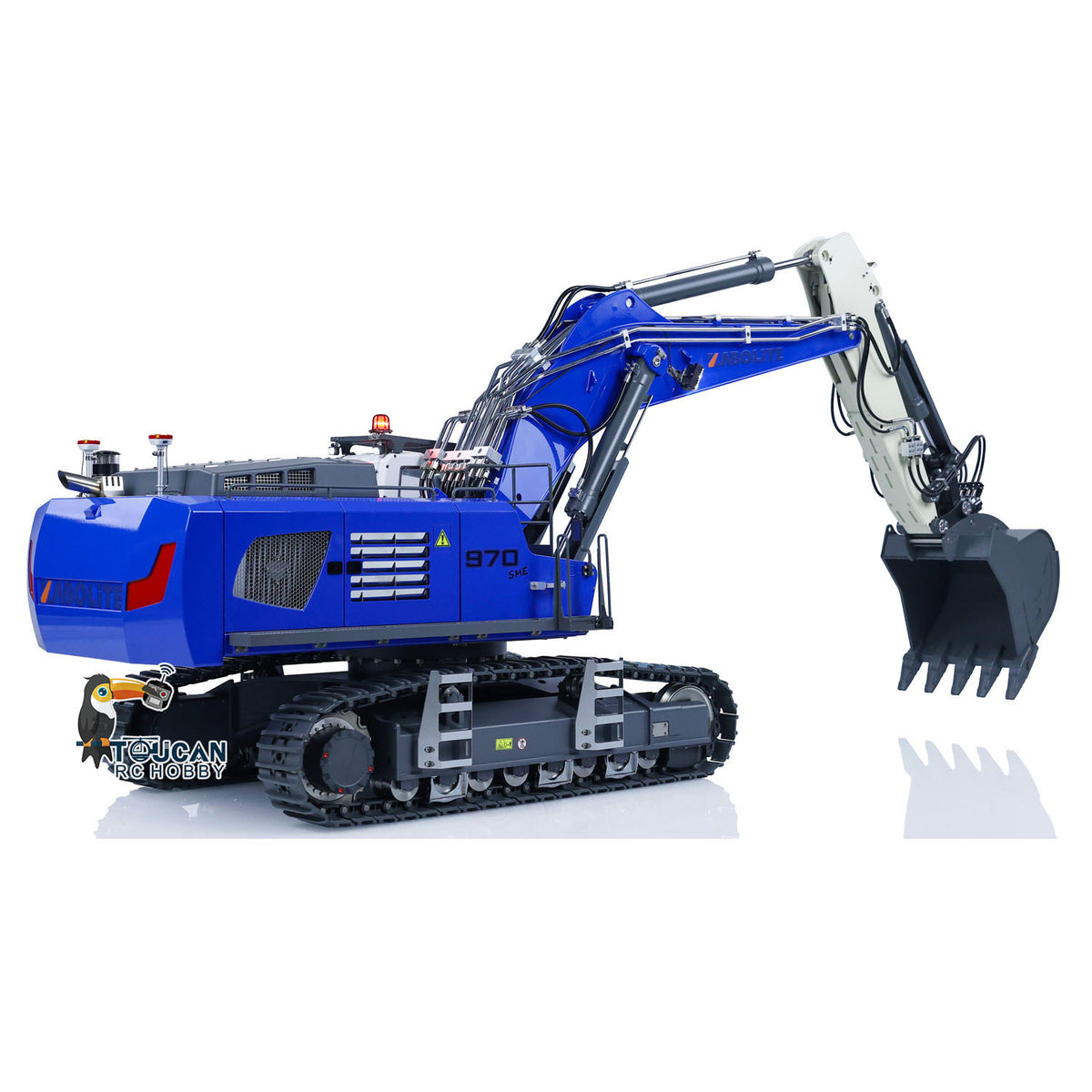 1/14 Scale RC Excavator High Pressure Oil Pump 3.5Mpa Working Pressure Pressure Gauge