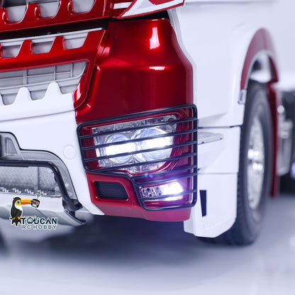 1/14 RC Tractor Truck 6x4 Low Roof LED Light System Night Effect