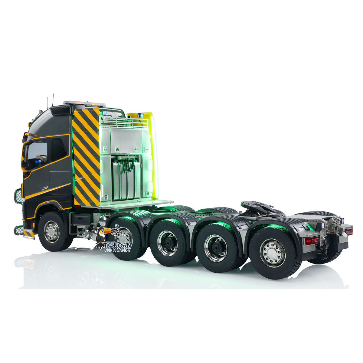 3 Speed All Metal Transmission with 540 Brushed Motor and Servo 1/14 RC Tractor Truck