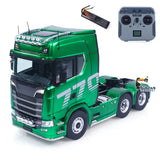 1/14 KABOLITE 6x6 RC Tractor Truck KABO-K770S Green Painted Assembled