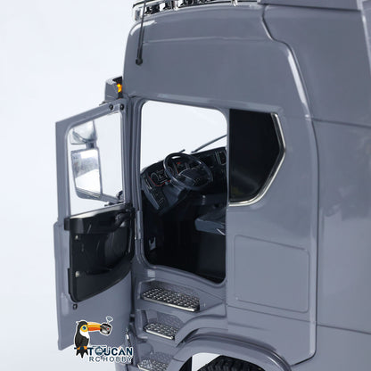 1/14 RC Tractor Truck 6x6 White Factory Painted Cab