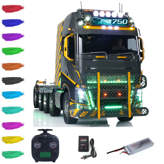 Unitru 02 1/14 RC Tractor Truck FH16 High Roof Front View Global Limited Edition 10 of 10