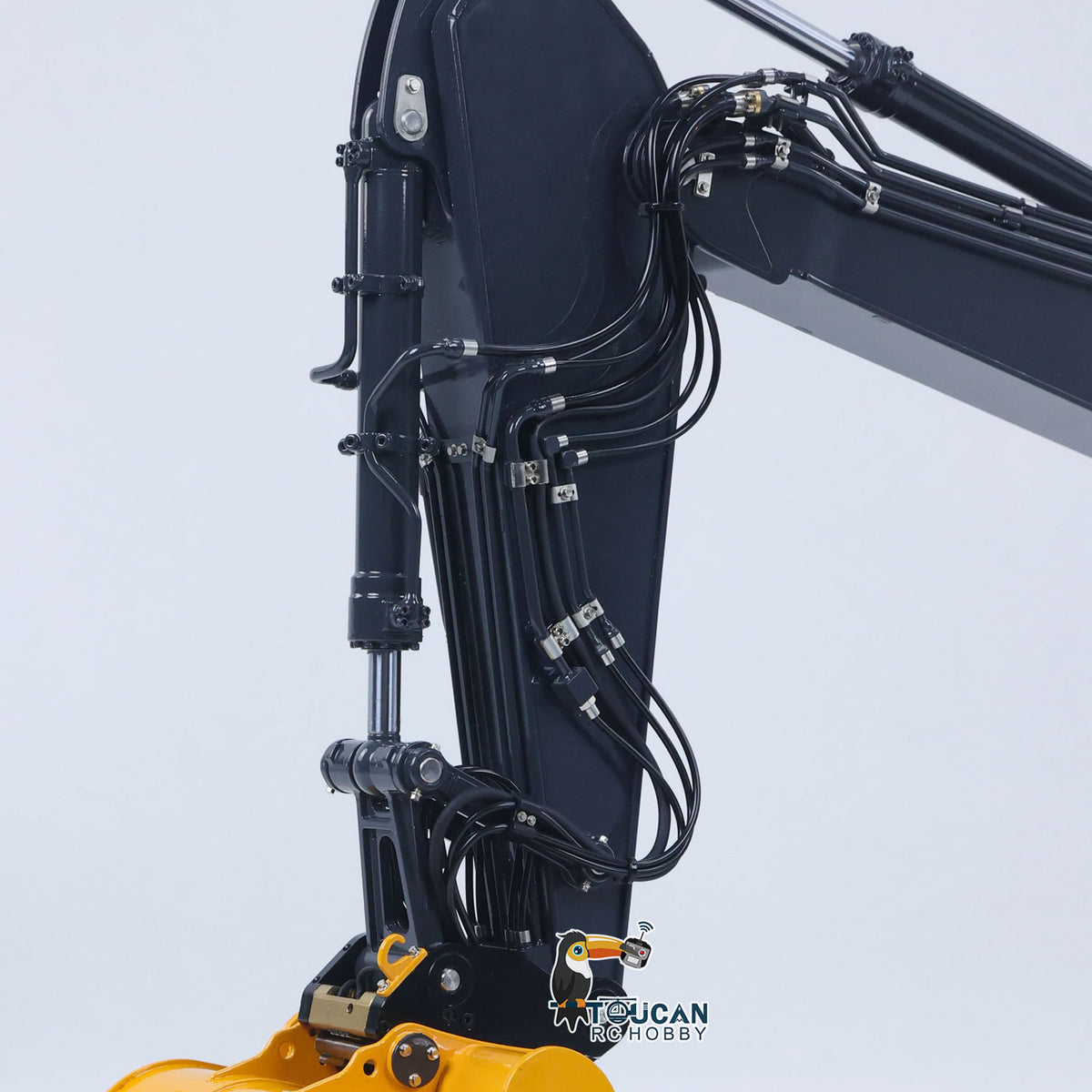 1/14 RC Hydraulic Excavator Bilateral Self Locking Hydraulic Quick Coupler 8 Channel Conduction Oil Block
