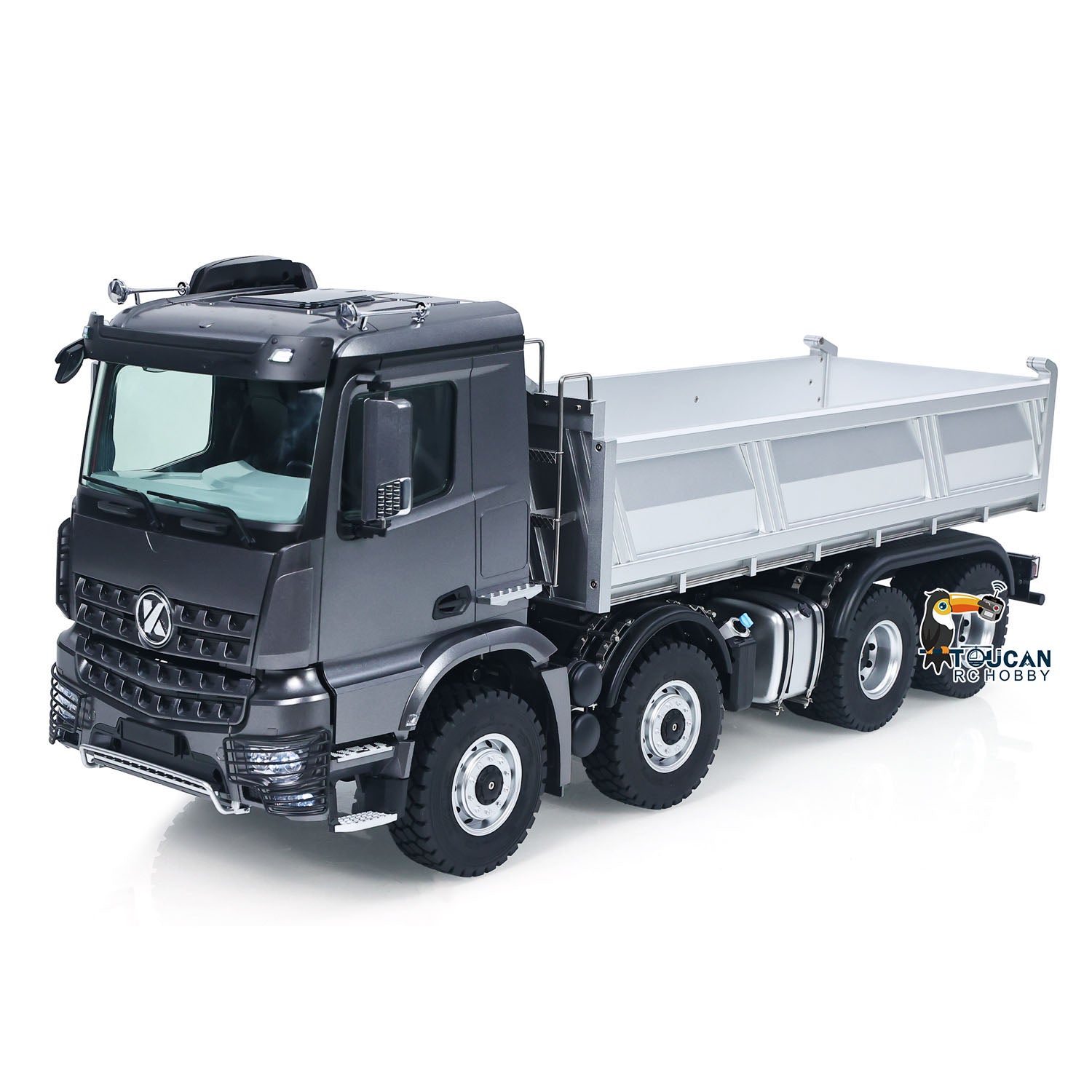1/14 scale dump truck rear 47-degree dump bed lift