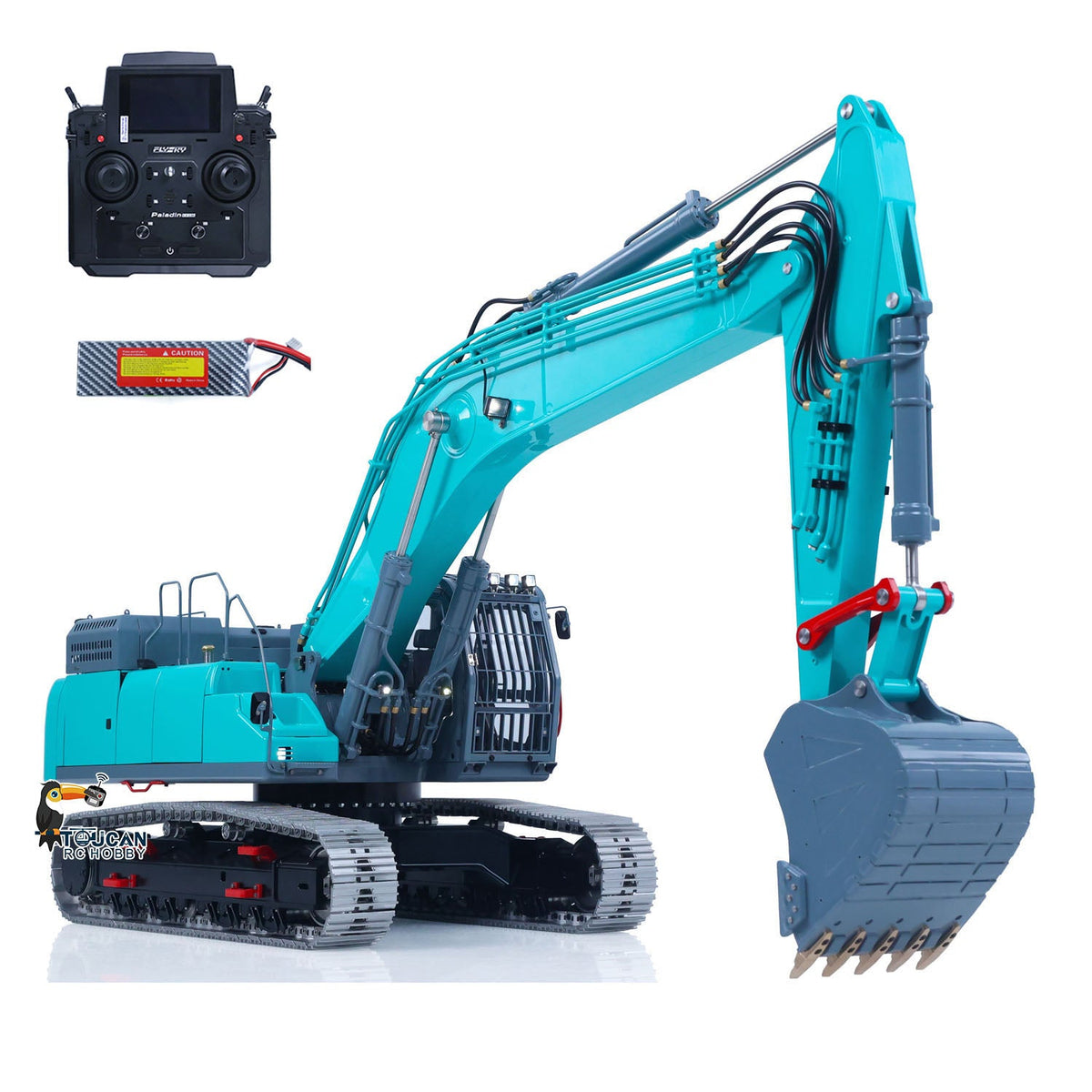 LESU 1/14 RC Metal Excavator SK500 Remote Control Hydraulic Digger RTR
