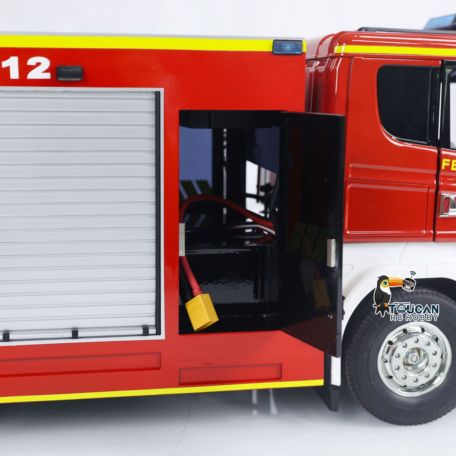 1/14 Pumper Cab Interior German Version Badging