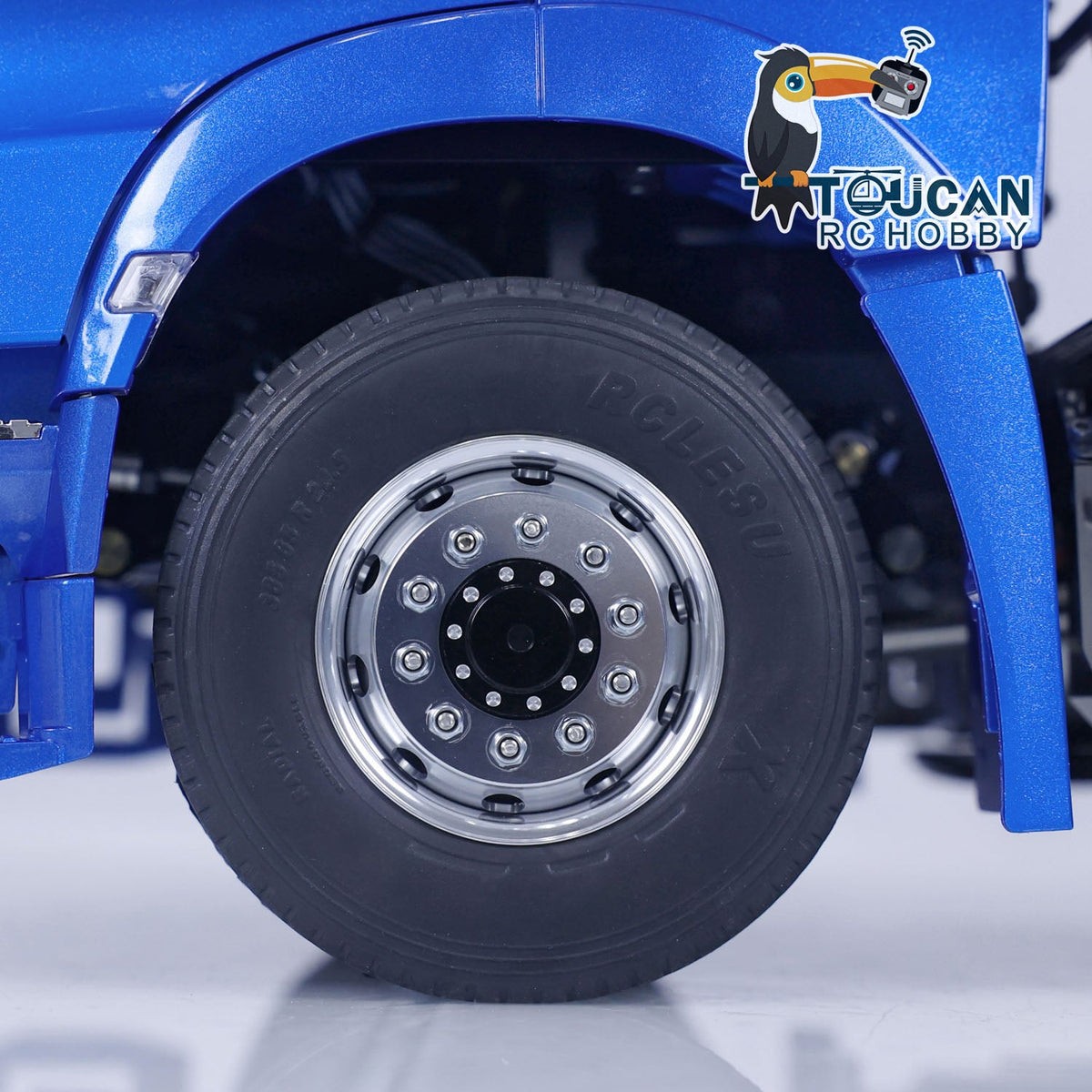 TOUCAN RC HOBBY Customized LESU 1/14 6x6 RC Tractor Truck 1851 Radio Control Lorry Vehicle  Metal Chassis 2-Speed Gearbox Light Sound for Sale
