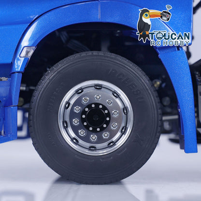 TOUCAN RC HOBBY Customized LESU 1/14 6x6 RC Tractor Truck 1851 Radio Control Lorry Vehicle  Metal Chassis 2-Speed Gearbox Light Sound for Sale