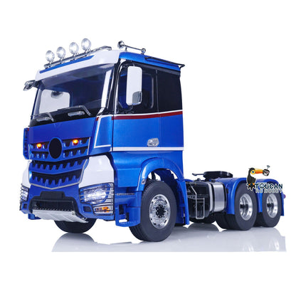 TOUCAN RC HOBBY Customized LESU 1/14 6x6 RC Tractor Truck 1851 Radio Control Lorry Vehicle  Metal Chassis 2-Speed Gearbox Light Sound for Sale