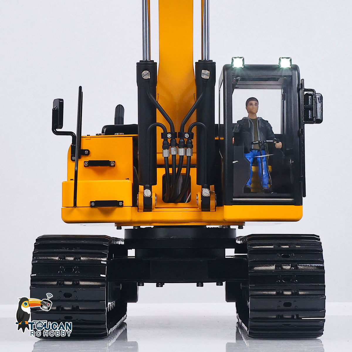 1/12 RC Hydraulic Excavator 323GX Grading Bucket View