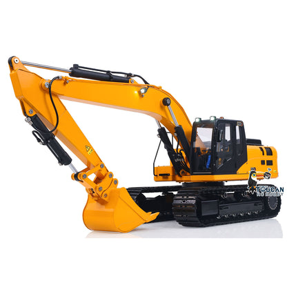  1/12 RC Hydraulic Excavator 323GX Rear View with Counterweight